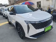 2023 Geely Atlas L 1.5TD DCT Premium, белый — фото 4