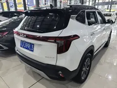 2023 Kia Seltos 1.5L CVT Luxury, белый — фото 6