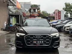 2023 Audi A6L 45 TFSI Premium Sport, чёрный — фото 2