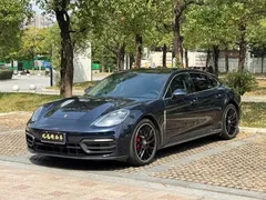 2021 Porsche Panamera 2.9T Executive, синий — фото 1