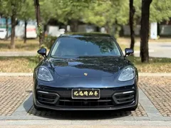 2021 Porsche Panamera 2.9T Executive, синий — фото 2