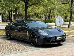 2021 Porsche Panamera 2.9T Executive, синий — фото 3