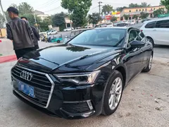 2020 Audi A6L 40 TFSI Luxury, чёрный — фото 1