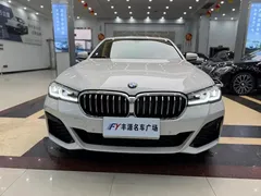 2023 BMW 5 Series 530Li Leading M Sport Package, белый — фото 2