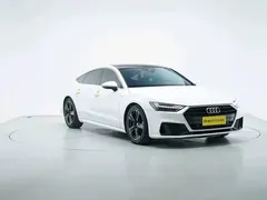 2021 Audi A7 40 TFSI Luxury, белый — фото 7