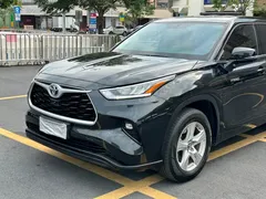 2022 Toyota Highlander Hybrid 2.5L 4WD Elite 7-seat, чёрный — фото 4