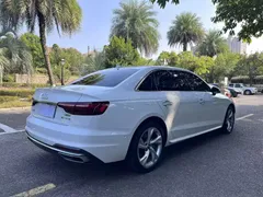 2020 Audi A4L 40 TFSI Luxury, белый — фото 4