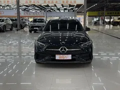 2022 Mercedes-Benz C-Class C 260 L Sport, зелёный — фото 1