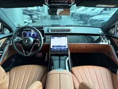 2022 Mercedes-Benz S-Class S 400 L Luxury, чёрный — фото 5