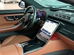 2022 Mercedes-Benz S-Class S 400 L Luxury, чёрный — фото 7