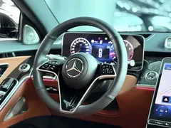 2022 Mercedes-Benz S-Class S 400 L Luxury, чёрный — фото 8