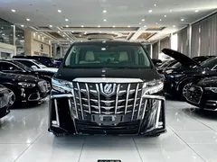 2021 Toyota Alphard Hybrid 2.5L Premium, чёрный — фото 3