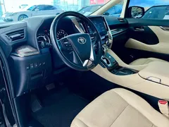 2021 Toyota Alphard Hybrid 2.5L Premium, чёрный — фото 7