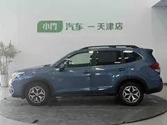 2021 Subaru Forester 2.0i Luxury EyeSight, синий — фото 3