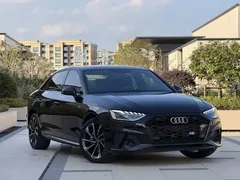 2023 Audi A4L 40 TFSI Luxury Dynamic, чёрный — фото 3