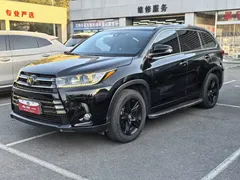 2021 Toyota Highlander 2.0T 4WD 7, чёрный — фото 1