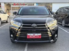 2021 Toyota Highlander 2.0T 4WD 7, чёрный — фото 2