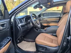 2021 Toyota Highlander 2.0T 4WD 7, чёрный — фото 5