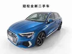2022 Audi A3 Sportback 35 TFSI Fashion Sport, синий — фото 3
