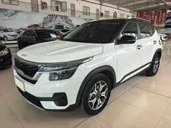 2021 Kia Seltos 1.5L CVT, белый — фото 1
