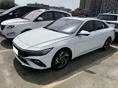 2023 Hyundai Elantra 1.5L CVT GLX Elite, белый — фото 1