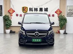 2021 Mercedes-Benz V-Class V 260 L Long Wheelbase Luxury, синий — фото 2