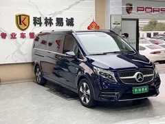 2021 Mercedes-Benz V-Class V 260 L Long Wheelbase Luxury, синий — фото 3