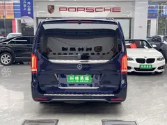 2021 Mercedes-Benz V-Class V 260 L Long Wheelbase Luxury, синий — фото 5
