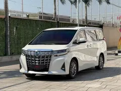 2021 Toyota Alphard Hybrid 2.5L Premium, белый — фото 1