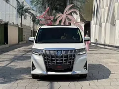 2021 Toyota Alphard Hybrid 2.5L Premium, белый — фото 2