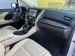 2021 Toyota Alphard Hybrid 2.5L Premium, белый — фото 14