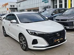2021 Changan Eado PLUS Blue Whale NE 1.4T GDI DCT Flagship, белый — фото 4