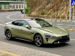 2024 Xiaomi SU7 RWD Long Range Advanced ADAS Pro, зелёный — фото 3