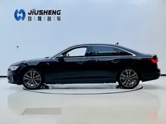 2022 Audi A6L 45 TFSI Select Sport, чёрный — фото 3