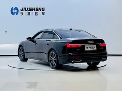 2022 Audi A6L 45 TFSI Select Sport, чёрный — фото 4