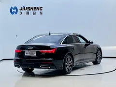 2022 Audi A6L 45 TFSI Select Sport, чёрный — фото 6