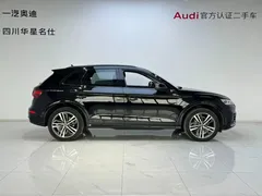 2020 Audi Q5L 45 TFSI Premium Fashion, чёрный — фото 3