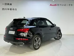 2020 Audi Q5L 45 TFSI Premium Fashion, чёрный — фото 4