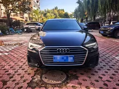 2022 Audi A6L 45 TFSI quattro Select Sport, чёрный — фото 2
