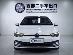 2021 Volkswagen Golf 280TSI DSG Pro, белый — фото 2