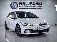 2021 Volkswagen Golf 280TSI DSG Pro, белый — фото 3