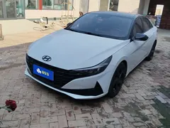 2022 Hyundai Elantra 1.5L CVT 20th Anniversary, белый — фото 2
