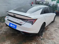 2022 Hyundai Elantra 1.5L CVT 20th Anniversary, белый — фото 3