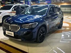 2021 BMW X1, синий — фото 1