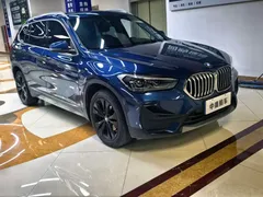 2021 BMW X1, синий — фото 3