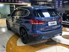 2021 BMW X1, синий — фото 4