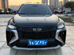 2020 Geely Atlas 1.8TD DCT Zhilian PRO, чёрный — фото 2