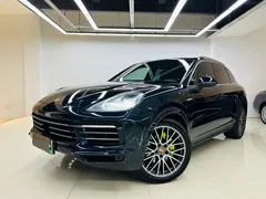 2021 Porsche Cayenne E-Hybrid 2.0T PHEV, чёрный — фото 1