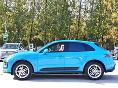 2022 Porsche Macan 2.0T, синий — фото 2