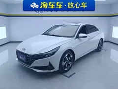 2022 Hyundai Elantra 1.5L CVT GLX Elite, белый — фото 1